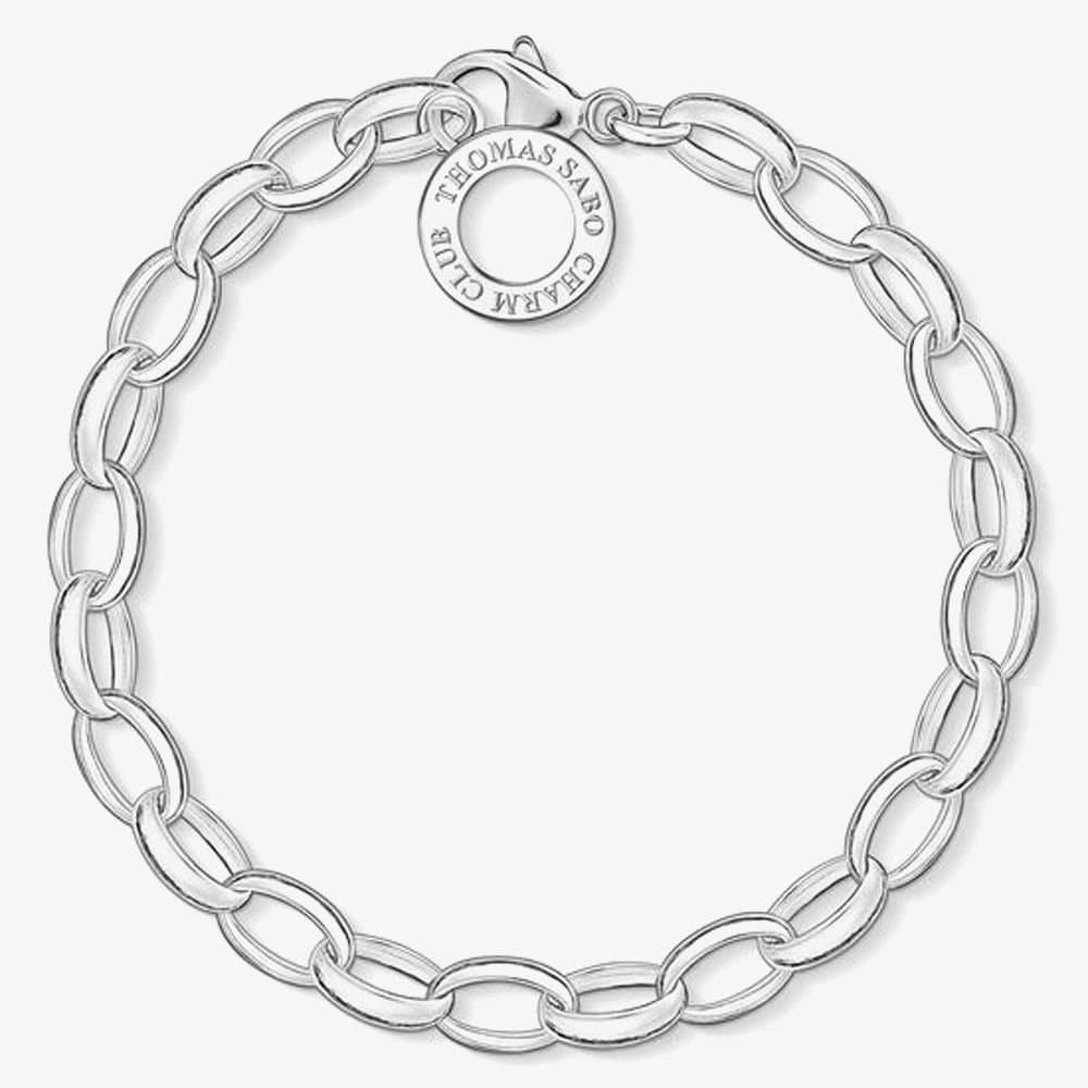 Thomas Sabo THOMAS SABO Women's Silver 19.5cm Oval Belcher X0032-001-12-M