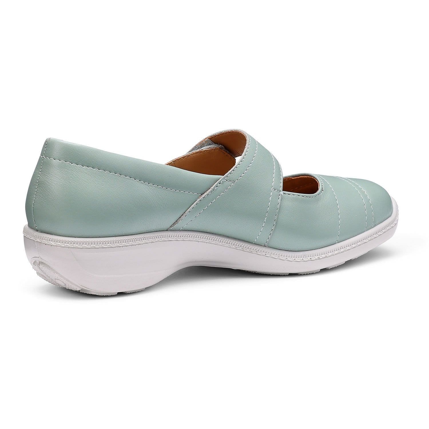 Hotter Hotter Women's Wide Fit 'Charity' Mary Janes in Duck Egg Blue - 4