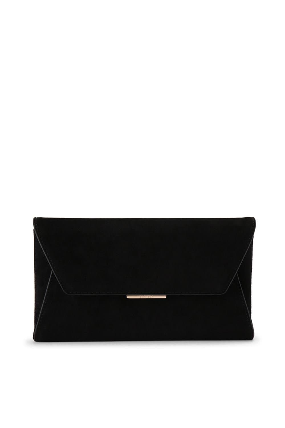 Carvela Carvela Women's 'Spirited Clutch' Suede Bag in Black