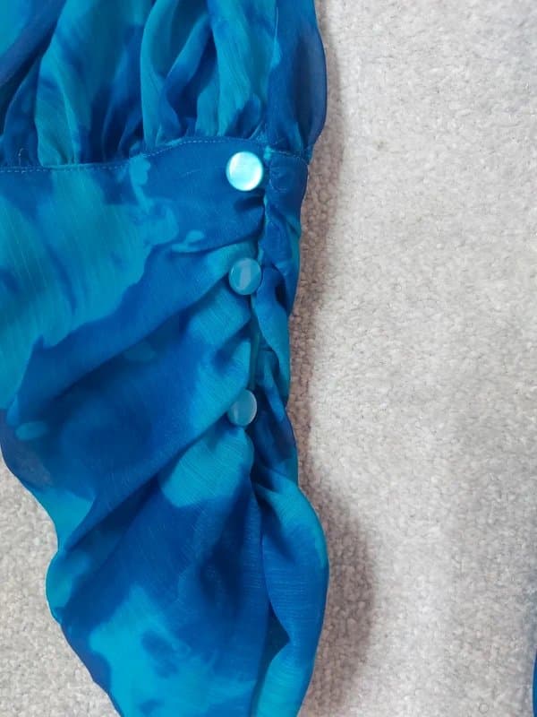Topshop Topshop one shoulder ruched dress