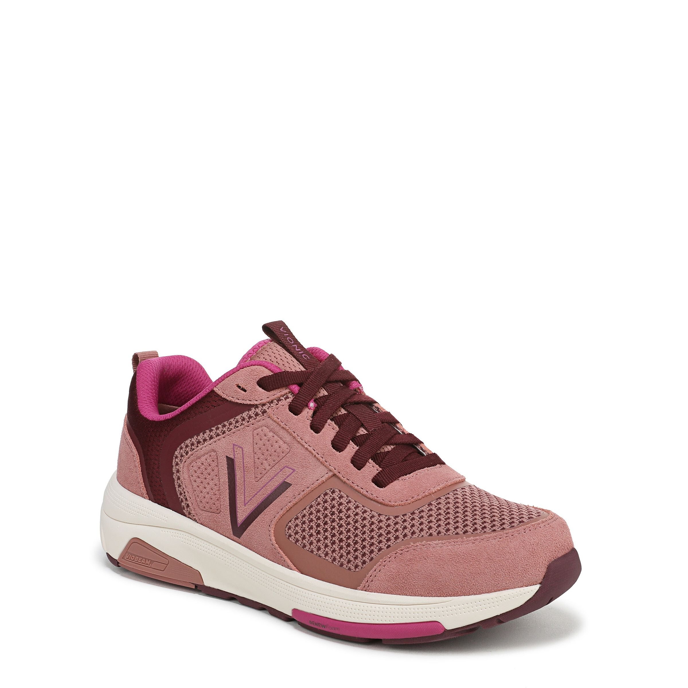 Vionic Vionic Women's Walk Strider Knit Trainers in Rose - 1