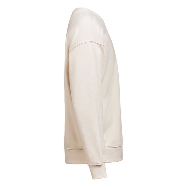 Untagged Movement Untagged Movement Men's Crew Neck Loose Fit Sweatshirt in Off-White - 3