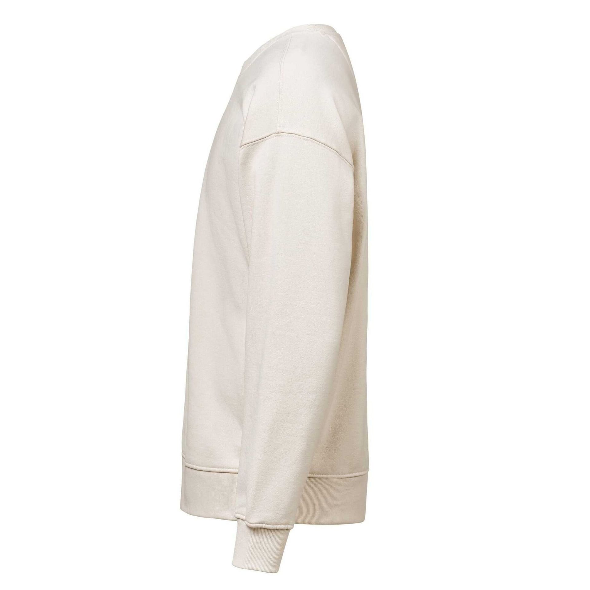 Untagged Movement Untagged Movement Men's Crew Neck Loose Fit Sweatshirt in Off-White - 4
