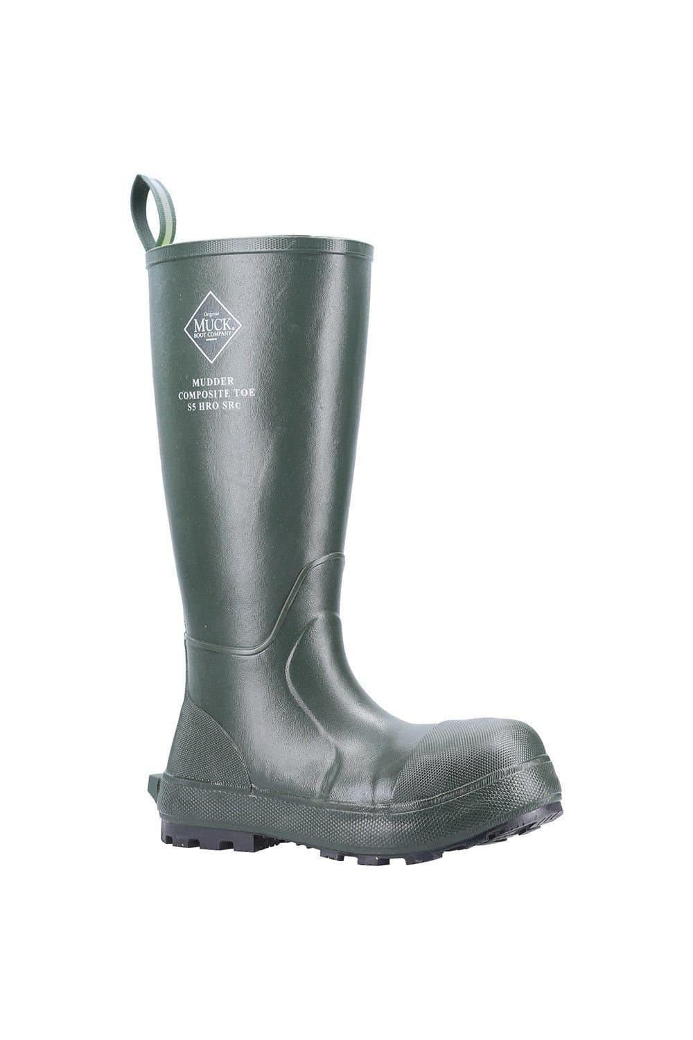 Muck Boots Muck Boots Men's 'Mudder Tall Safety' Safety Wellingtons in Green