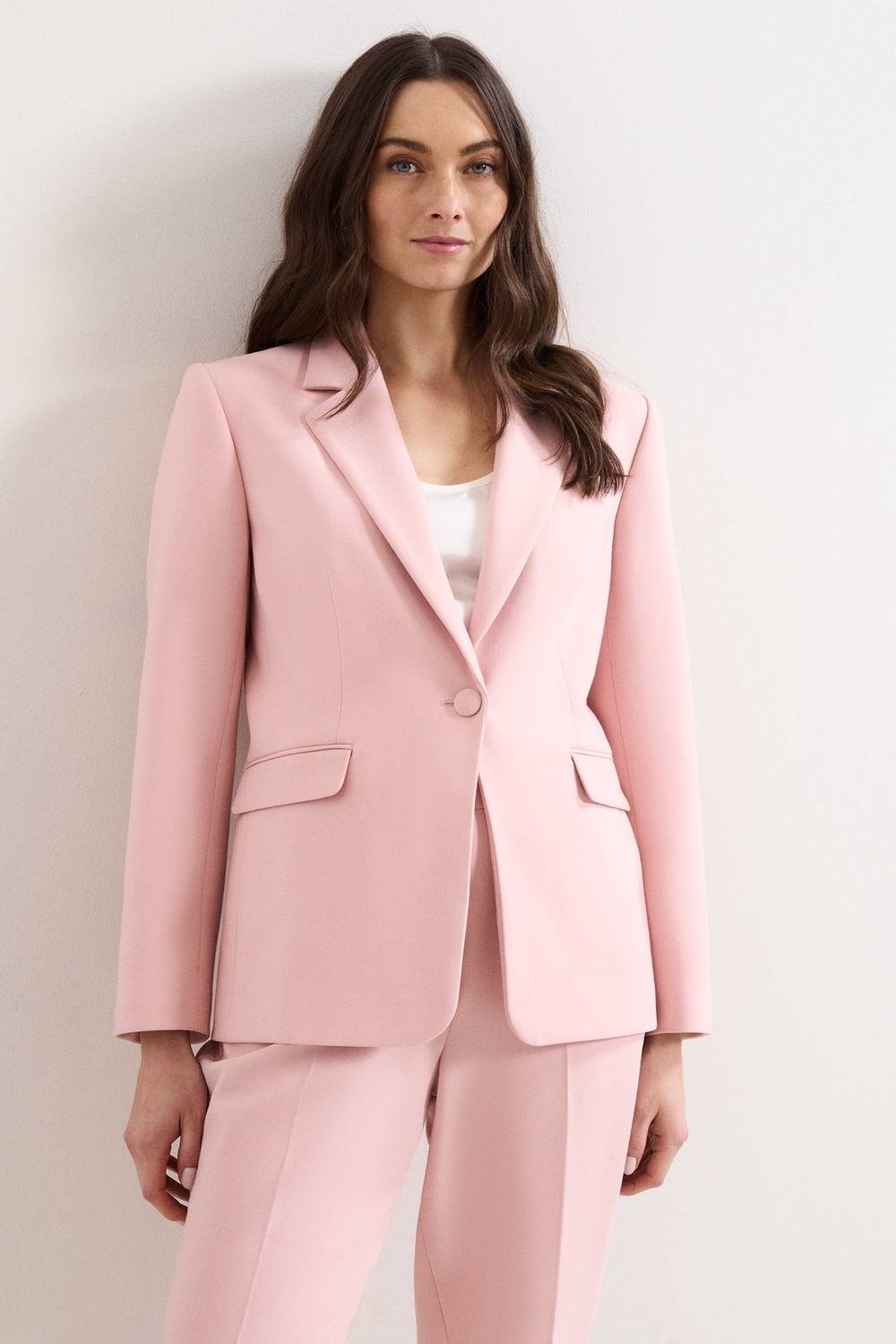Phase Eight Phase Eight Women's Fara Suit Jacket in Baby Pink - 3
