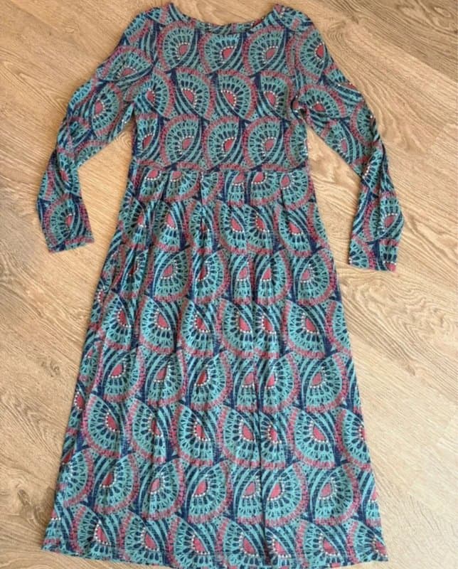 Mistral Mistral unique funky patterned midi dress size 10