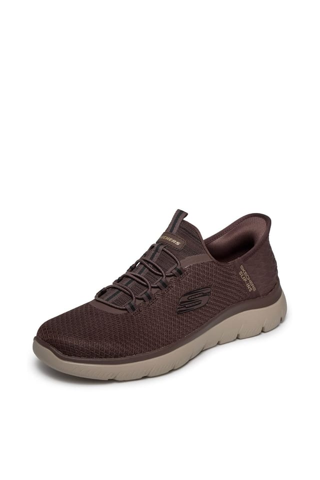 Skechers Skechers Men's SUMMITS HIGH RANGE Mesh Slip-Ins Sneaker W/ Memory Foam Brown - 2