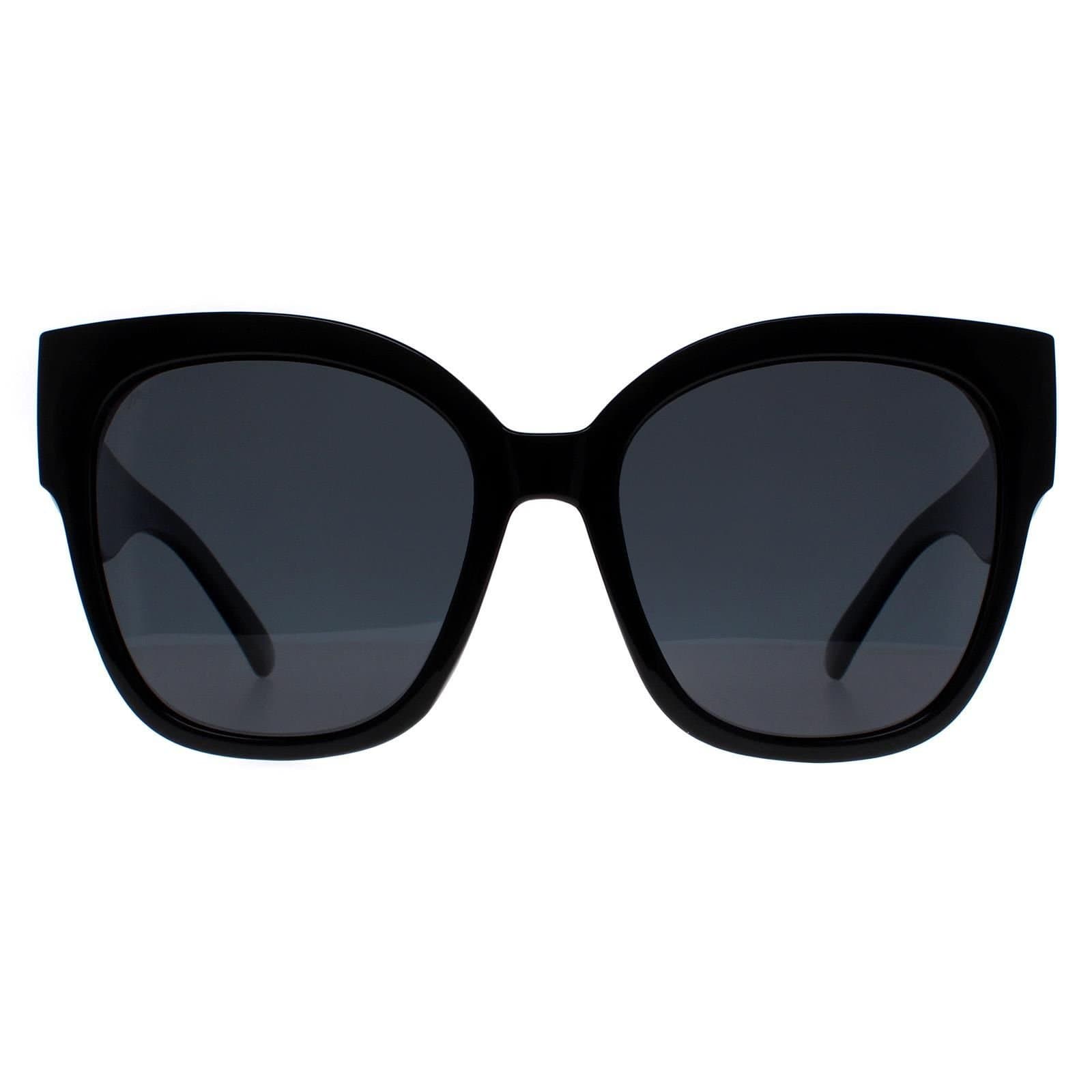 montana montana Women's Square Shiny Black Red Grey Polarized MP73