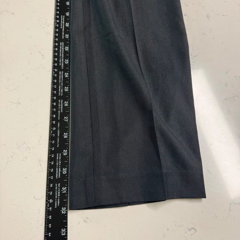 Kenneth Cole Reaction Black Wool Dress Trousers