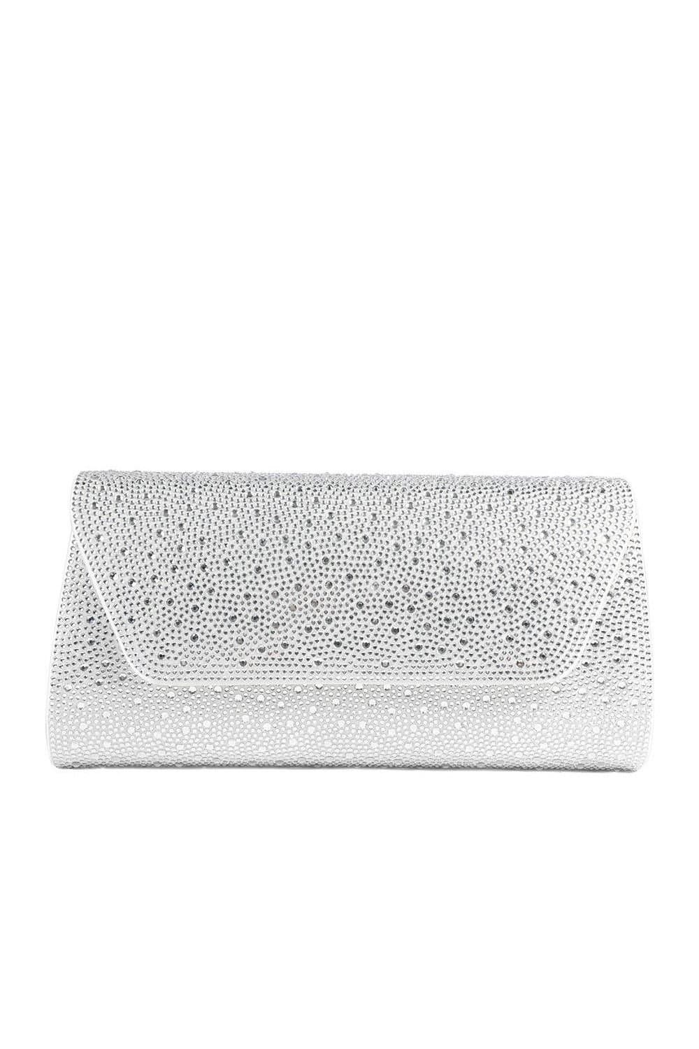 Jones Bootmaker Jones Bootmaker Women's Vicci Embellished Clutch Bag in Ivory