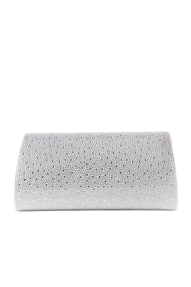 Jones Bootmaker Jones Bootmaker Women's Vicci Embellished Clutch Bag in Ivory - 2