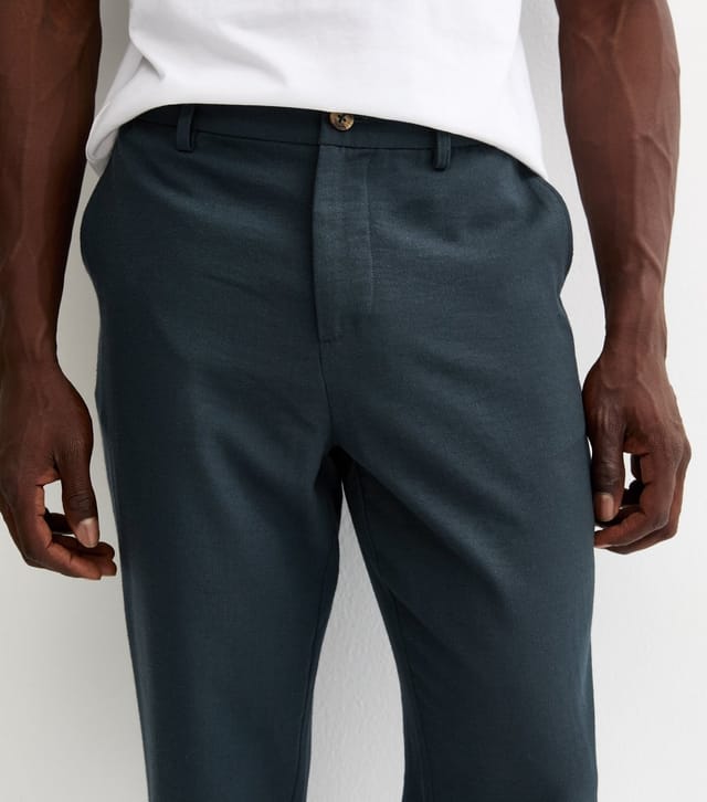 New Look Men's Navy Chino Trousers New Look - 2