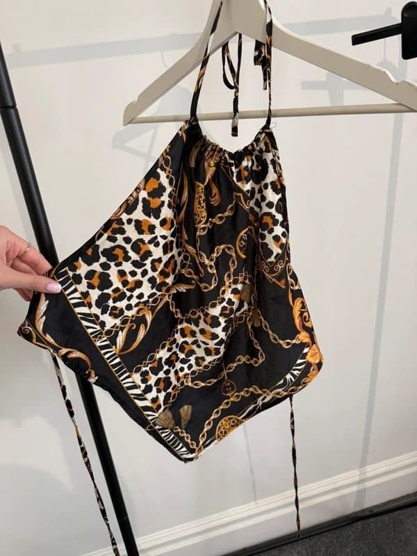 New Look New look halter neck tie top