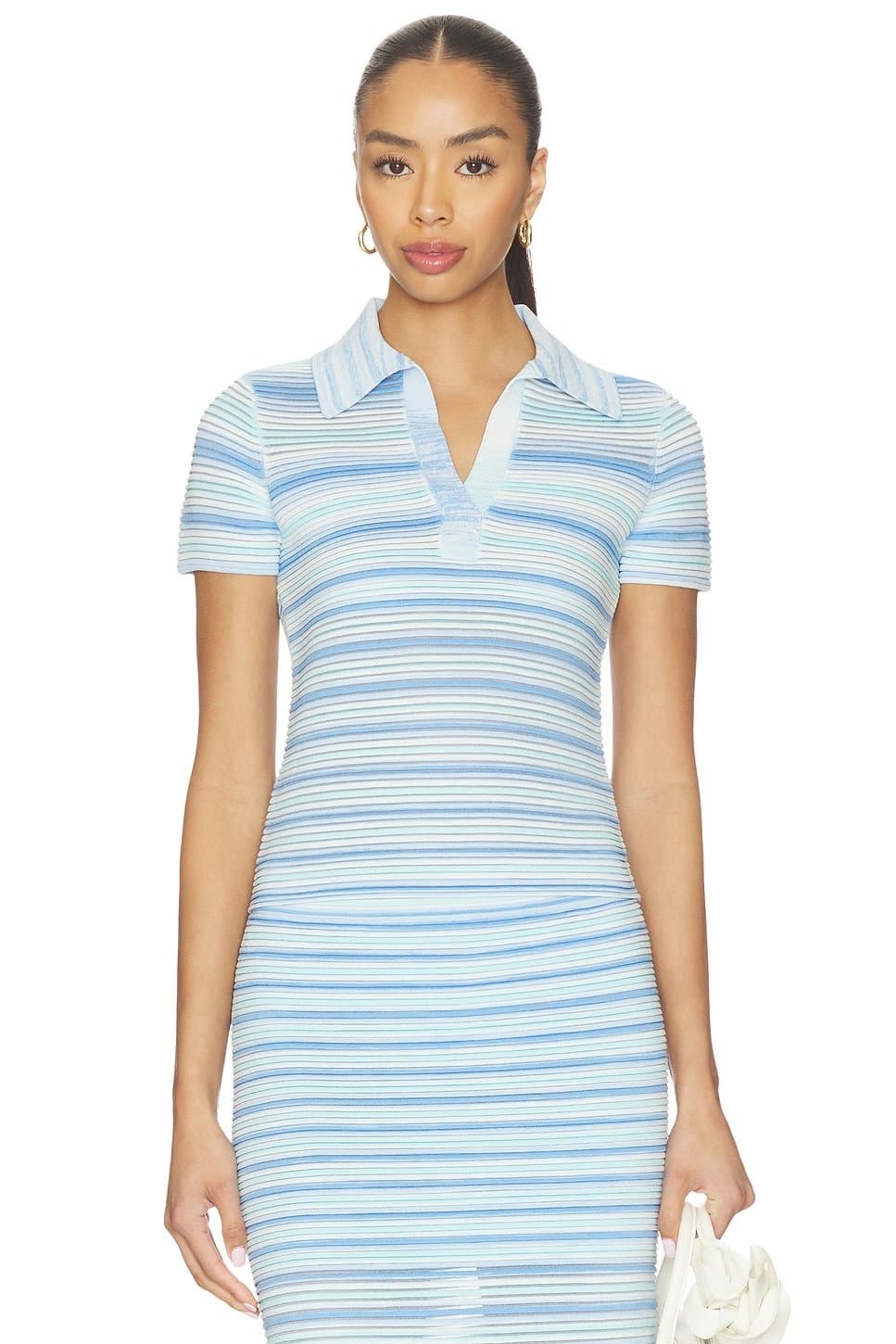 revolve Paxton Knit Polo