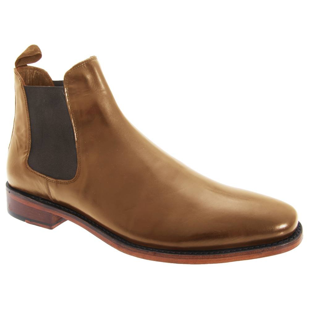 Kensington Classics Kensington Classics Men's Twin Gusset All Leather Chelsea Boots in Tan - 2