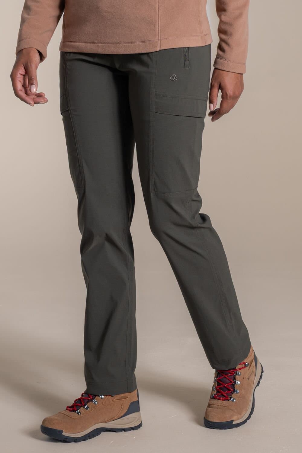 Craghoppers Craghoppers Women's Kiwi Pro III Water Repellent Trouser in Khaki