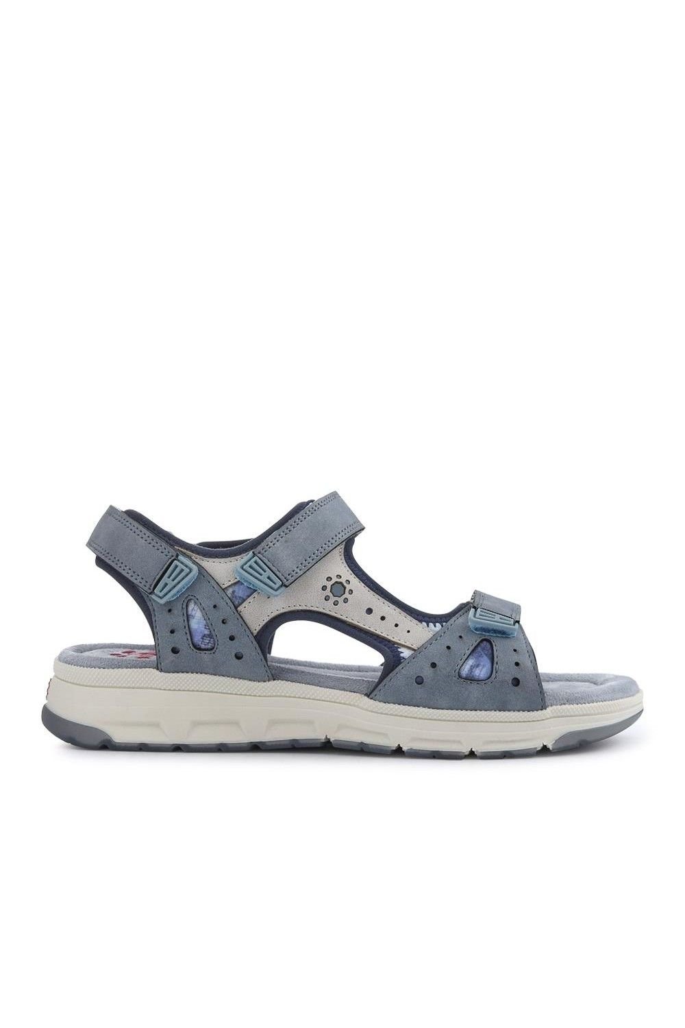 Pavers Pavers Women's Wide-Fit Shock-Absorbing Sandals in Baby Blue - 2