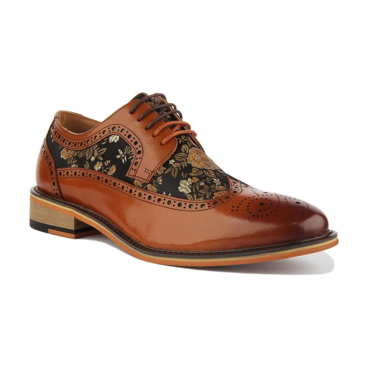 JUSTINREESS ENGLAND JUSTINREESS ENGLAND Men's 'Ross' Leather Shoes in Brown
