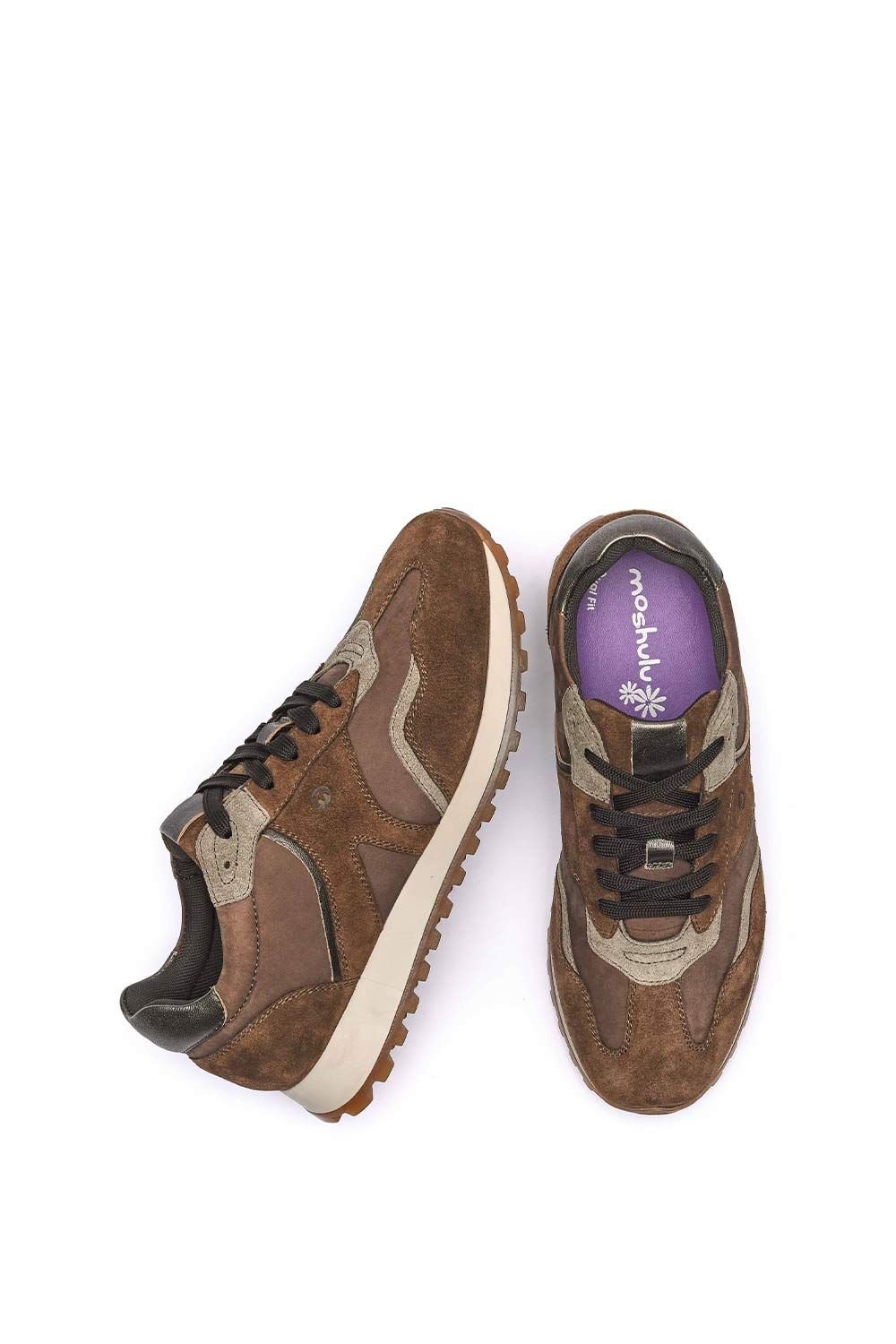 Moshulu Moshulu Women's 'Remi' Dual Fit Trainer in Chocolate - 2