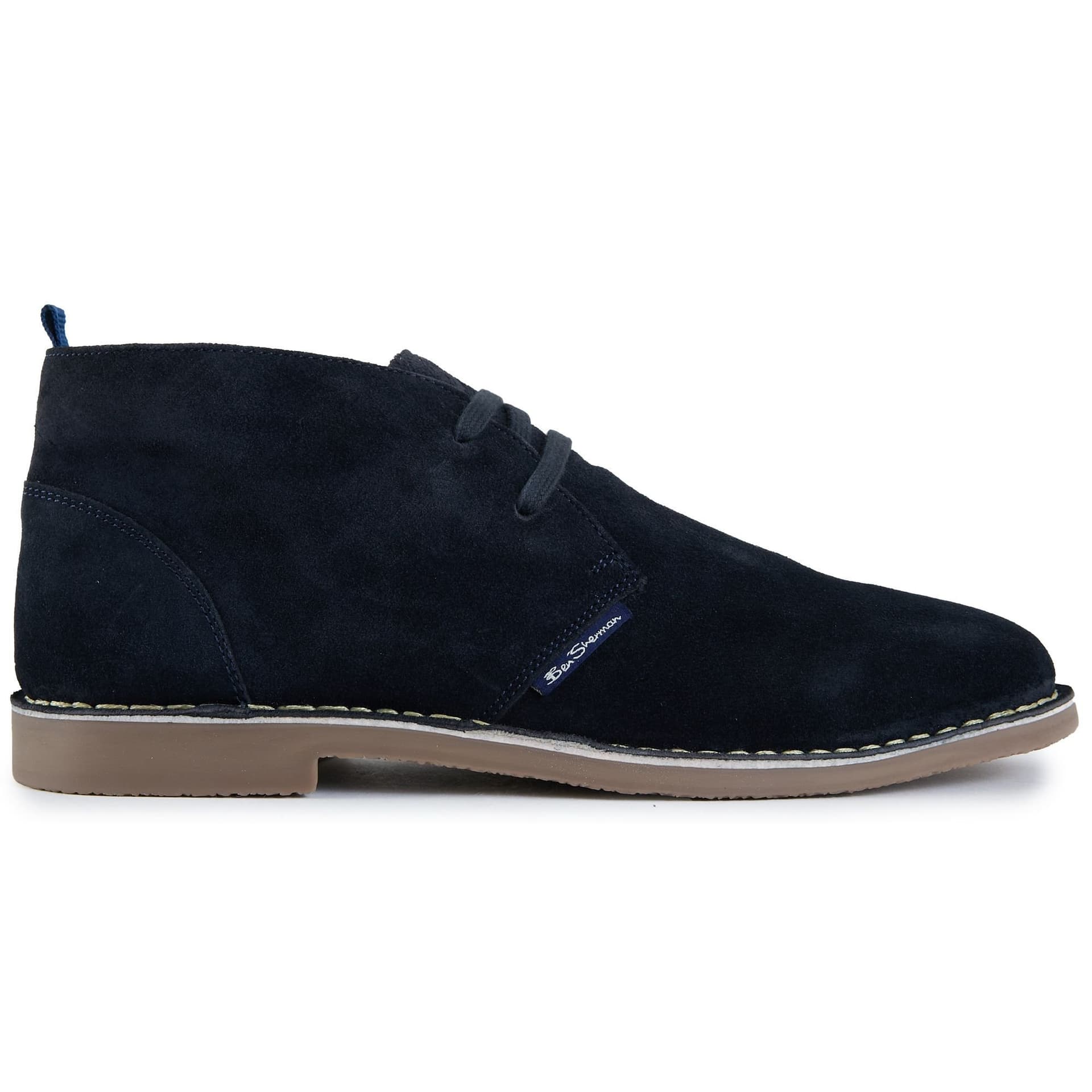 Ben Sherman Ben Sherman Men's Hemmings Desert Boots in Blue