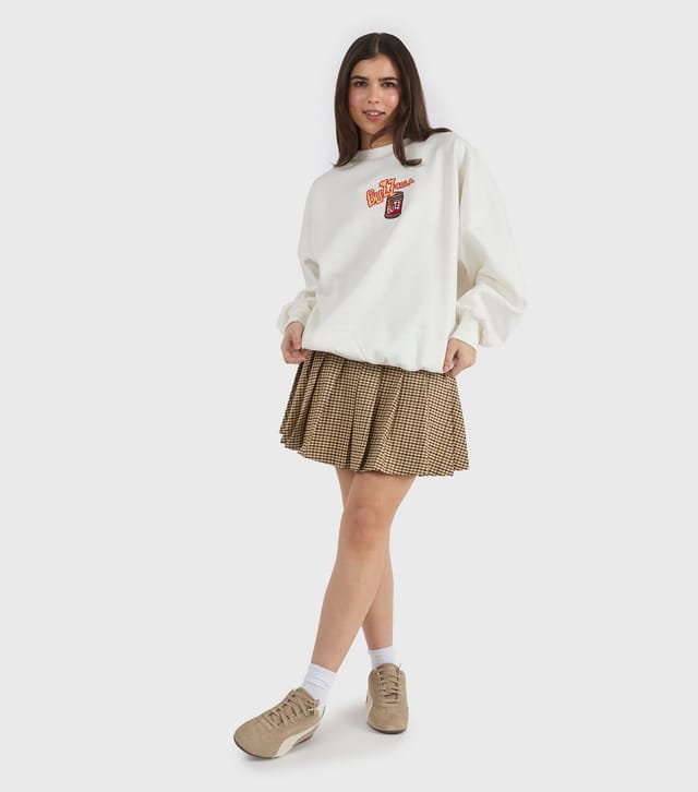 Skinnydip Women's White The Simpsons Buzz Cola Print Sweatshirt Skinnydip New Look - 3