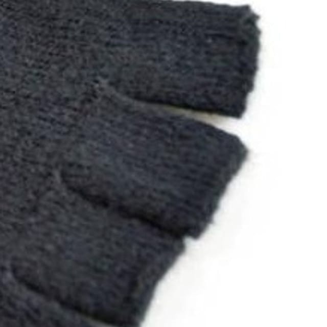 Laltex Laltex Men's Magic Fingerless Gloves in Black - 2