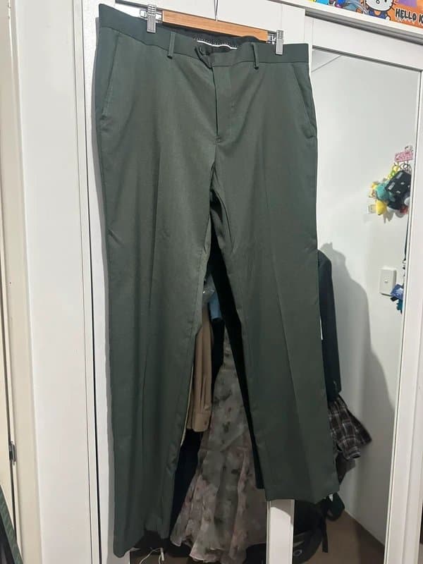 Connor Connor - Dress pants/Suit pants dark green