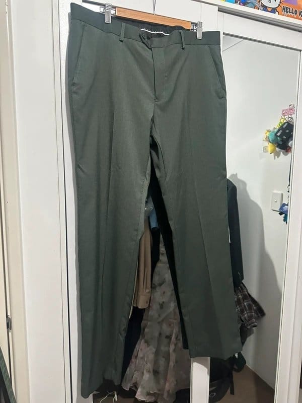 Connor Dark Green Dress Pants/Suit Pants