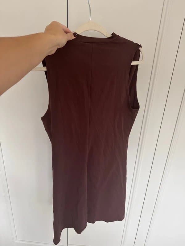 ASOS Design Brown mini dress