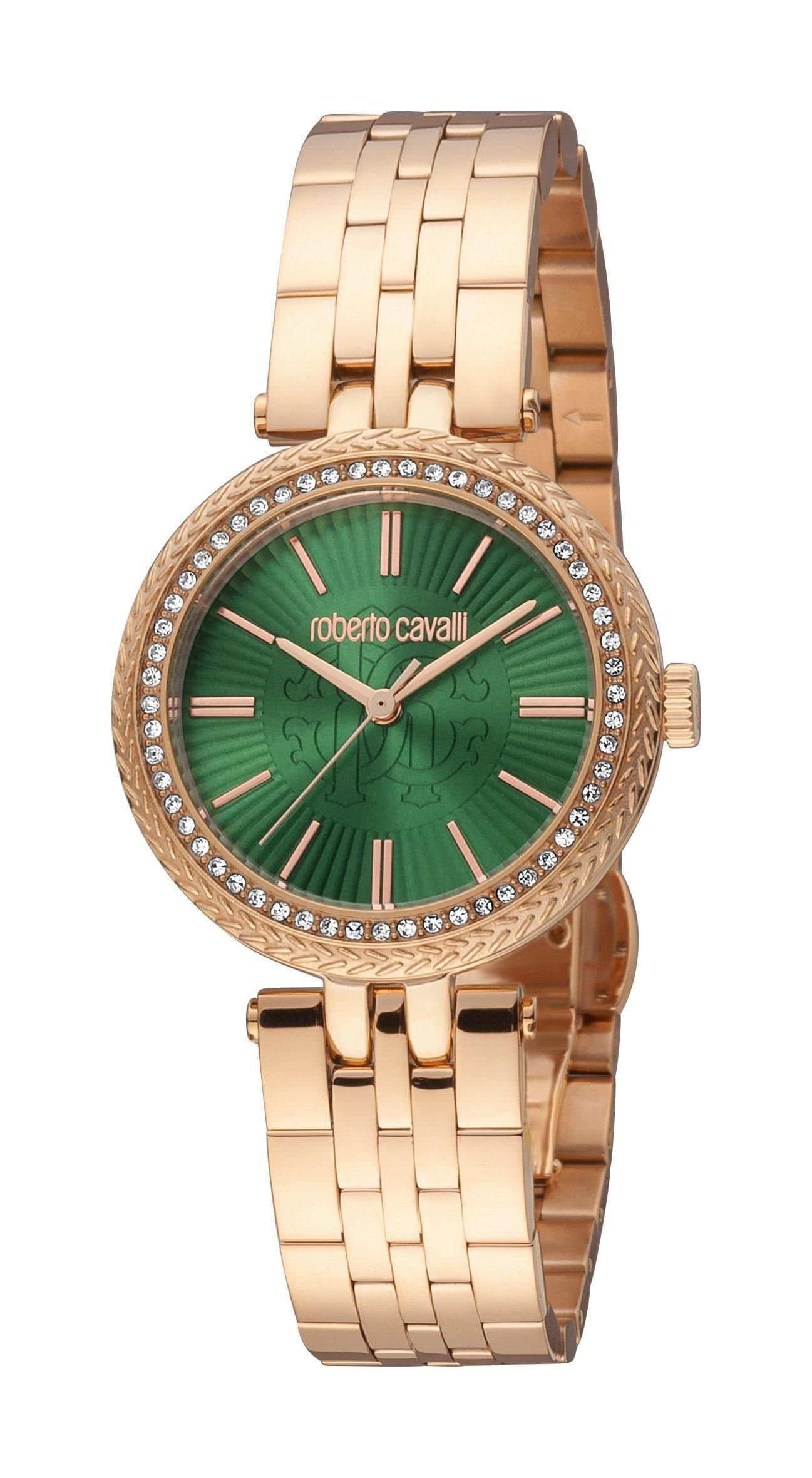 Roberto Cavalli Roberto Cavalli Women's Swiss Quartz Watch in Dark Green
