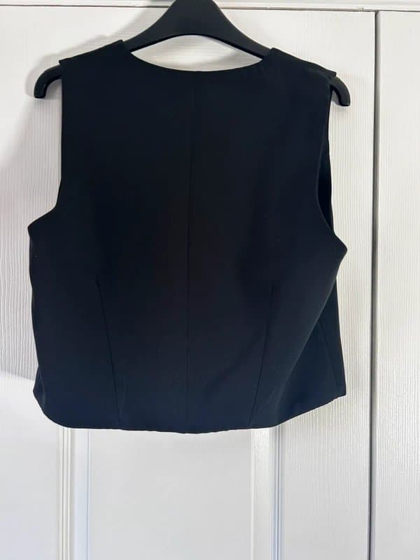 New Look New Look Black Women’s Waistcoat Size 12
