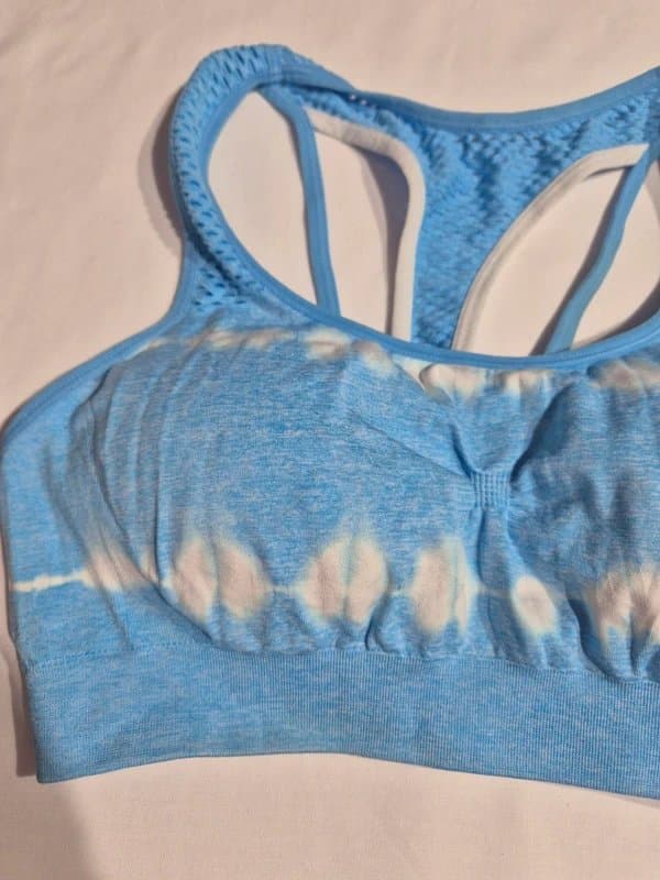 Champion Champion Women's Seamless Sports Bra - Blue Tie-Dye - Size Large good condition