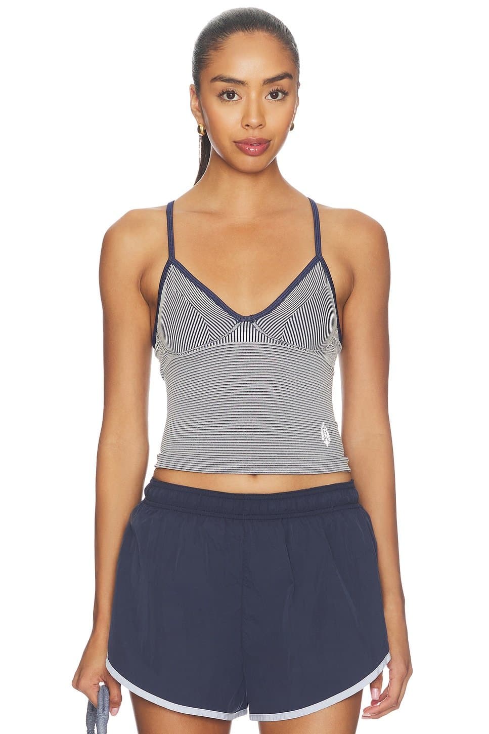 revolve Revolve Midnight Navy Striped Camisole Top