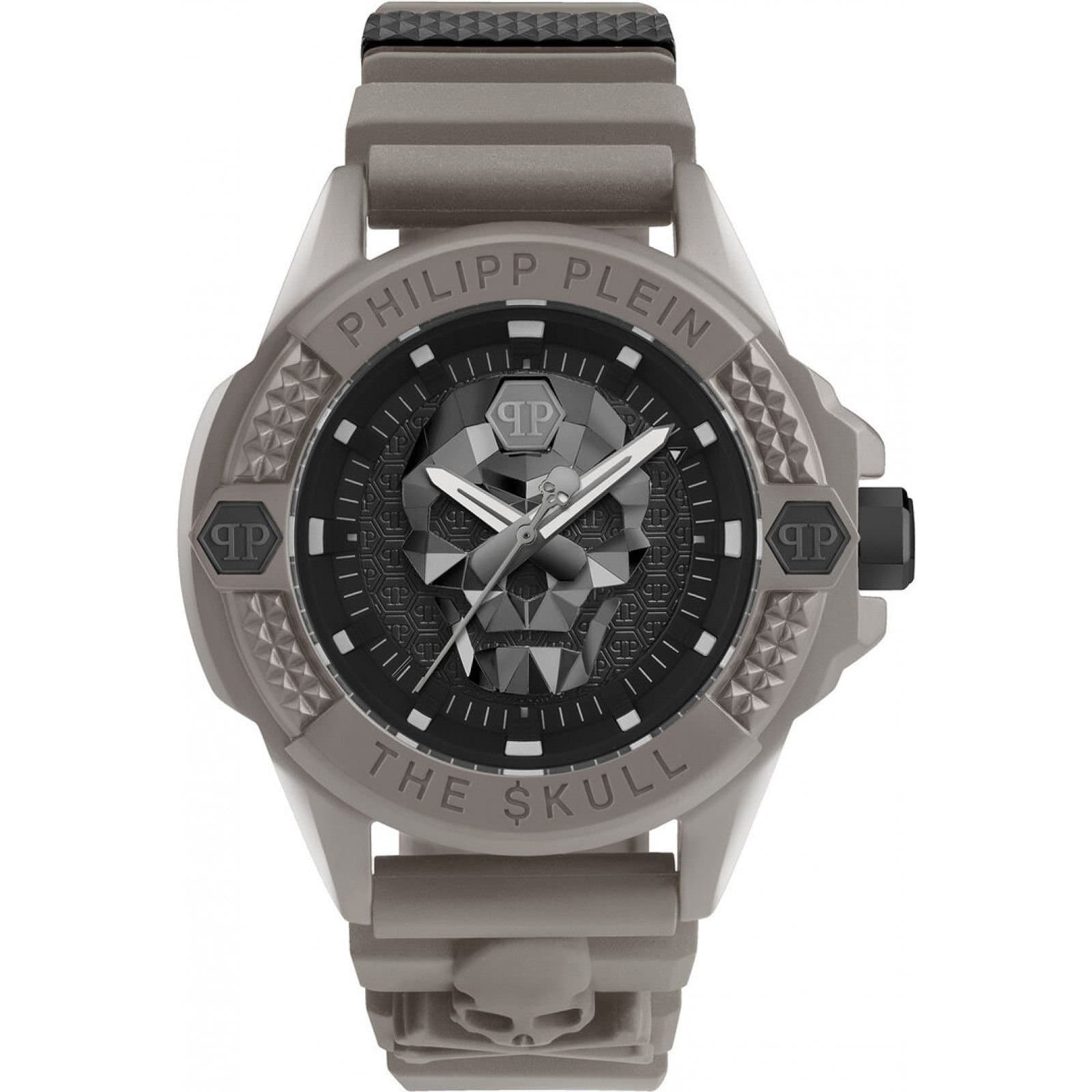 Philipp Plein Philipp Plein Men's PWUBA0323 44mm Quartz Watch in Taupe