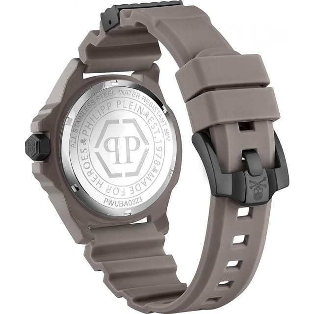 Philipp Plein Philipp Plein Men's PWUBA0323 44mm Quartz Watch in Taupe - 2