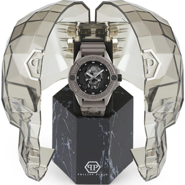 Philipp Plein Philipp Plein Men's PWUBA0323 44mm Quartz Watch in Taupe - 3