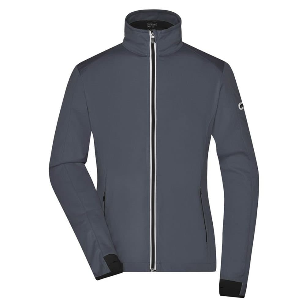 James and Nicholson James and Nicholson Women's Sports Soft Shell Jacket in Dark Grey