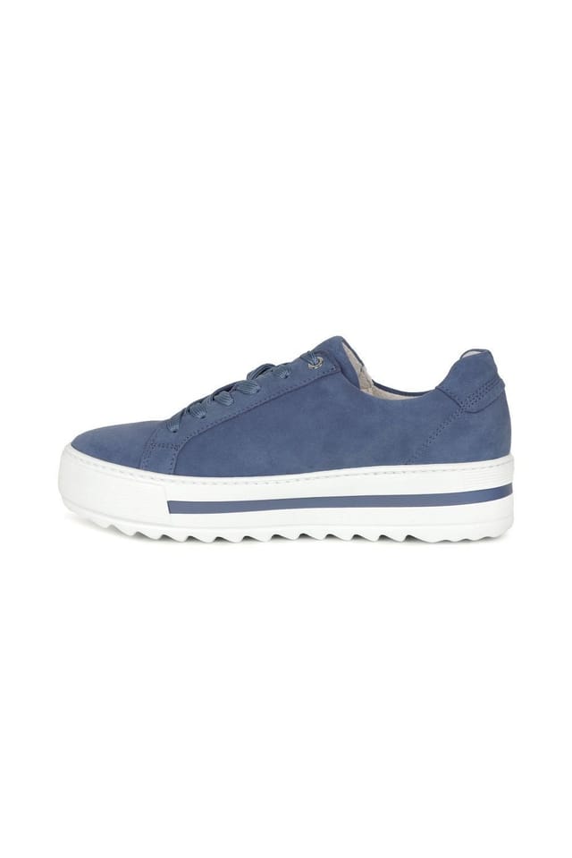 Gabor Gabor Women's 'Heather' Casual Trainers in Mid Blue - 2