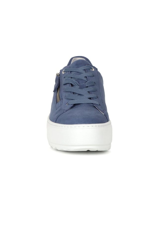Gabor Gabor Women's 'Heather' Casual Trainers in Mid Blue - 3