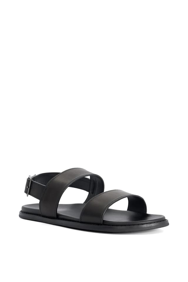Dune London Dune London Men's 'Include' Leather Sandals in Black - 2