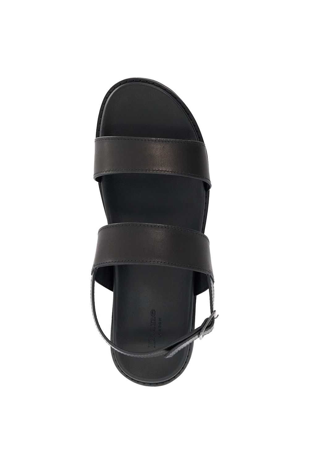 Dune London Dune London Men's 'Include' Leather Sandals in Black - 4
