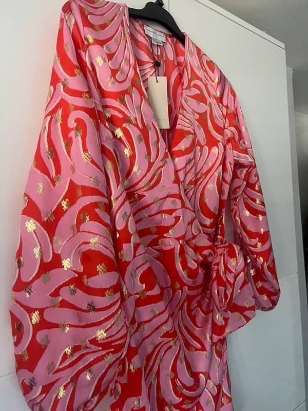 Never Fully Dressed Never fully dressed romance Vienna wrap dress