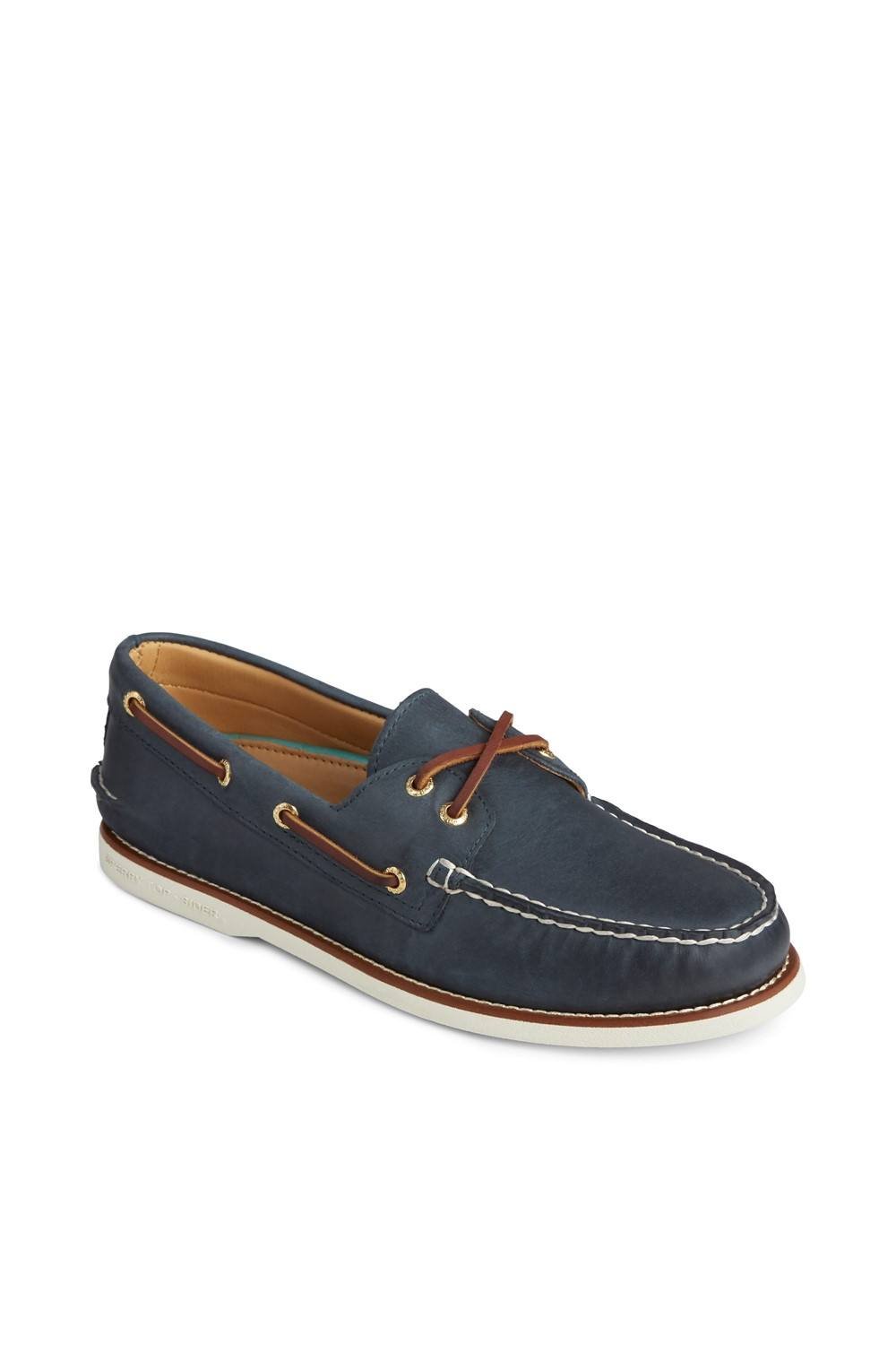 Sperry Sperry Men's Authentic Gold Cup Boat Shoe in Navy - 3