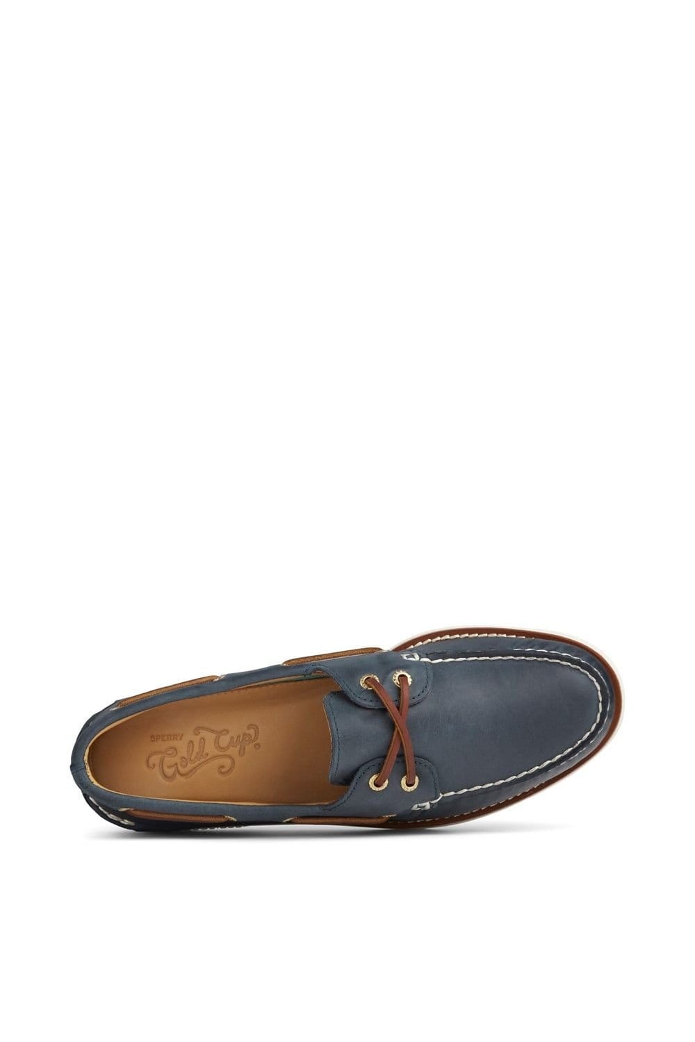 Sperry Sperry Men's Authentic Gold Cup Boat Shoe in Navy - 4