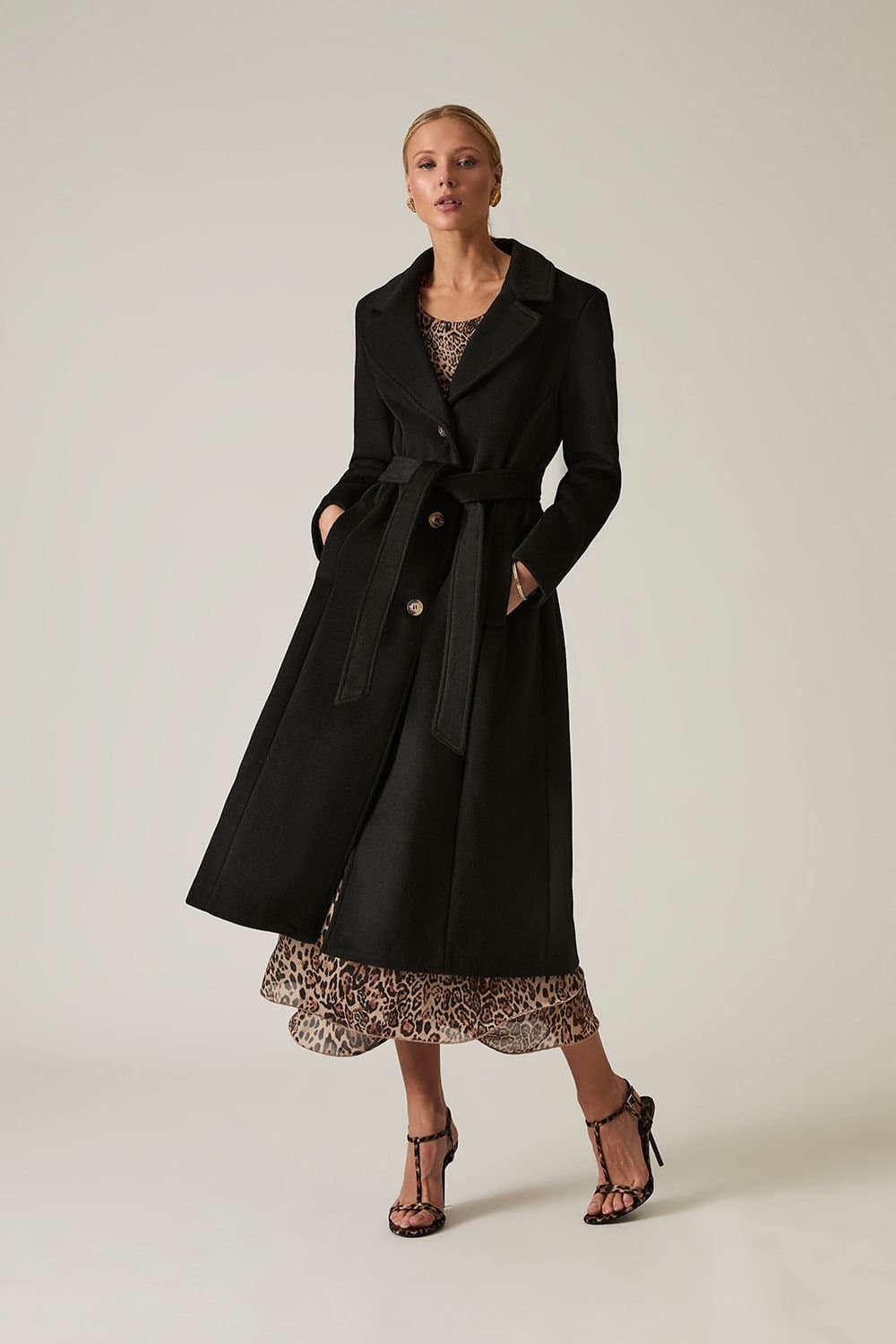 James Lakeland James Lakeland Women's Black Classic Coat