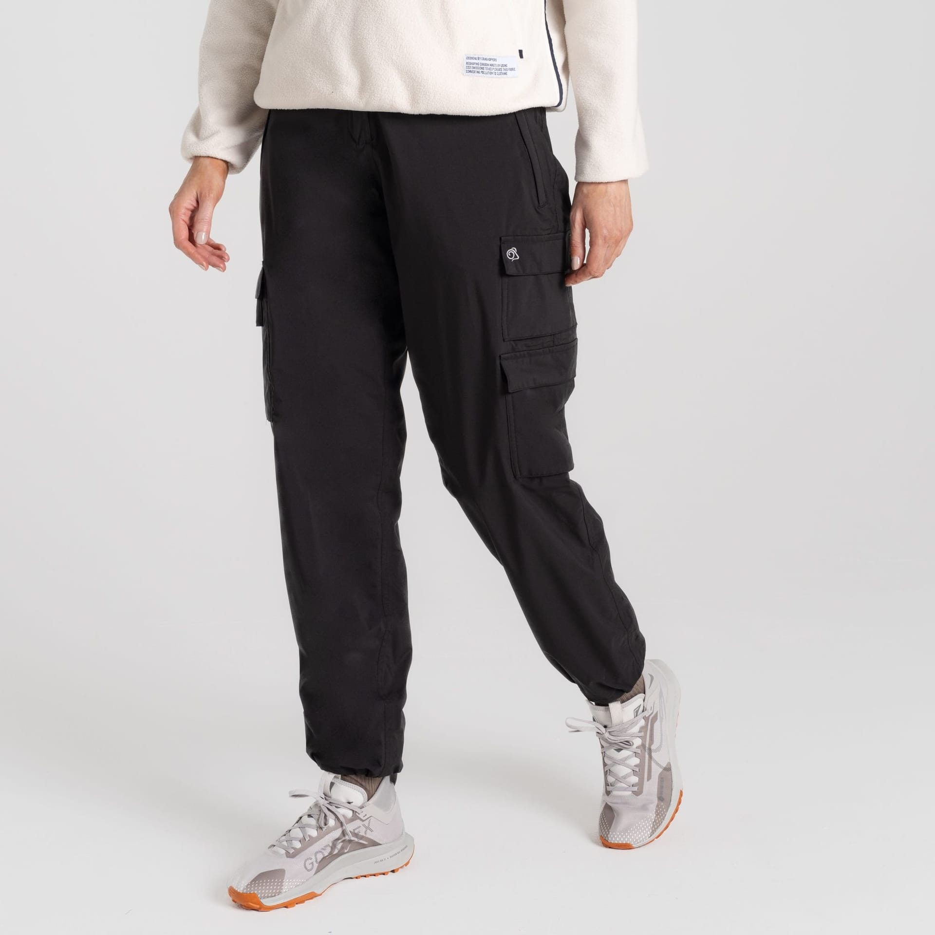 Craghoppers Women's Black Waterproof Cargo Trousers