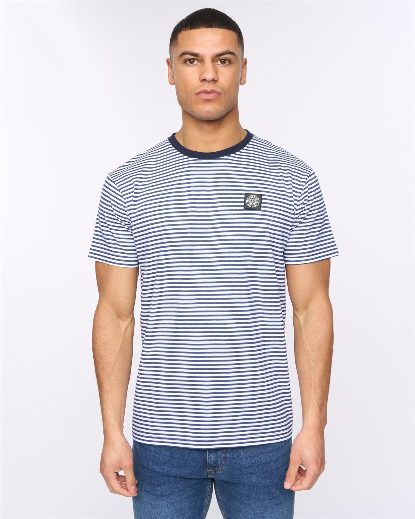 Henleys Henleys Men's Henbrett T-Shirt in White - 1