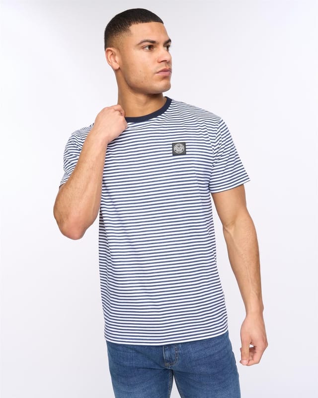 Henleys Henleys Men's Henbrett T-Shirt in White - 2