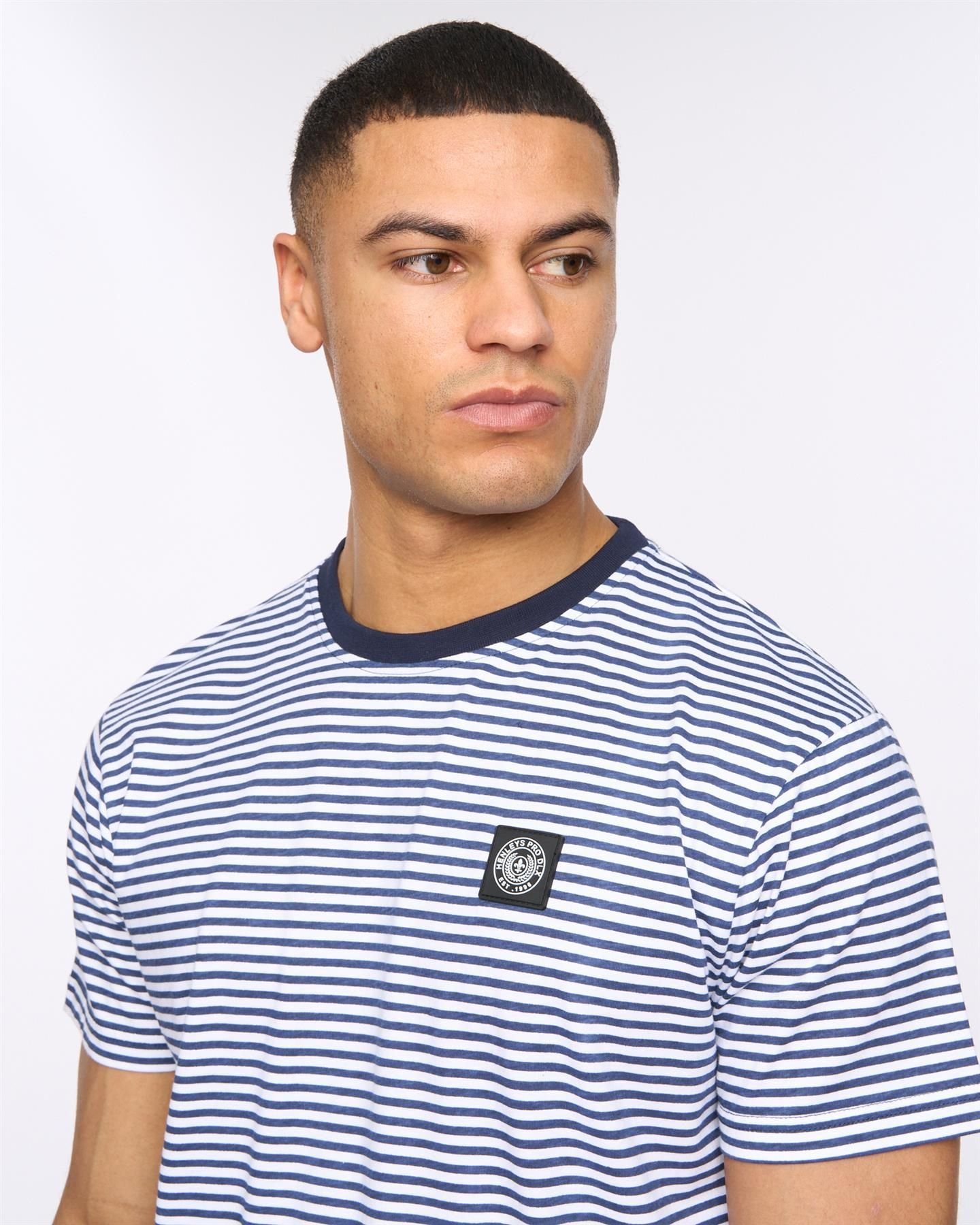 Henleys Henleys Men's Henbrett T-Shirt in White - 4