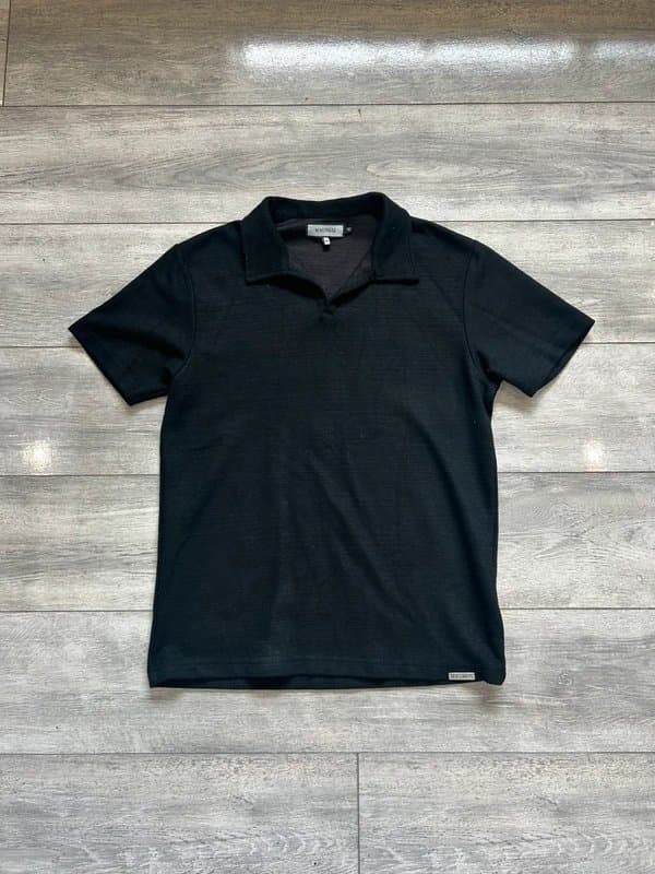 Mauvais Mauvais Black Polo T-Shirt